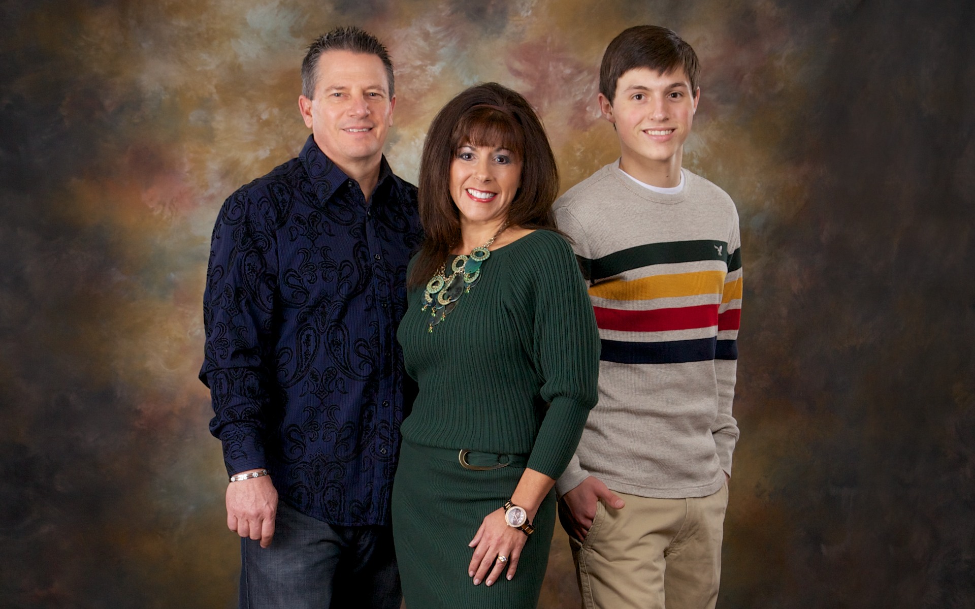 Family portrait session professional studio McKinney TX